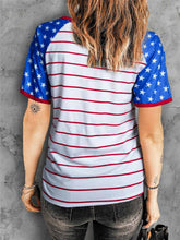 Stars and Stripes Fourth of July T-shirt 2023-03-14 InsStreet